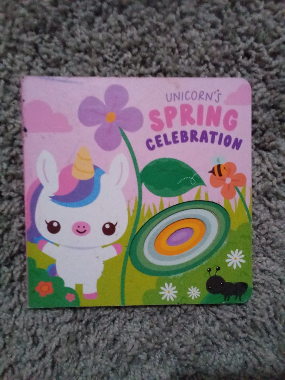 Title: 🦄 Unicorn’s Spring Celebration Children’s Board Book 🌸🌈